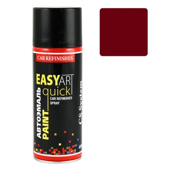 Емаль автомобільна CS SYSTEM Easy Art Quick Paint 118 Кармен глянцева аерозоль 400 мл