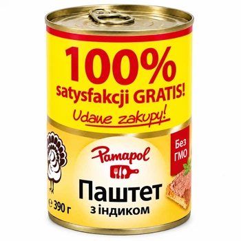 Паштет з Індиком Pamapol 390 г