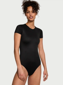 Боди-футболка женская Victoria's Secret 691374030 XS Черная (1160096622)