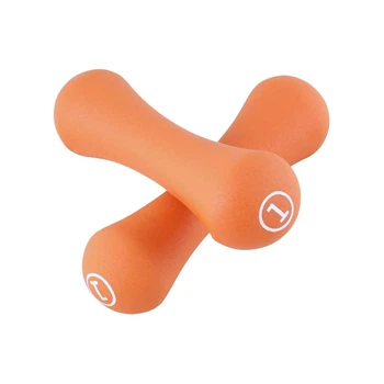 Гантелі неопренові пара LiveUp NEOPRENE DUMBBELL 2x1 кг (LS2002-B1)