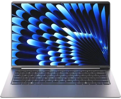Ноутбук GEEKOM GeekBook X16 Pro (87560), Intel Core Ultra 5 125U / 16" / 120 Гц / RAM 16 ГБ LPDDR5 / SSD 500 ГБ / Intel Arc Graphics / Windows 11 Pro / Сірий