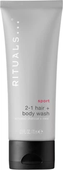 Szampon i żel pod prysznic Rituals Sport Travel 2 w 1 70 ml (8719134163094)