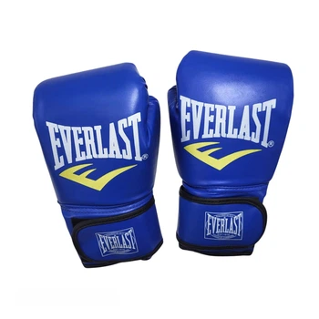 Тренировочные боксерские перчатки Everlast 6 унций (6 oz) синие