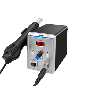 Паяльна станція з термофеном HT-03 858D, LED дисплей, цифрове керування температурою