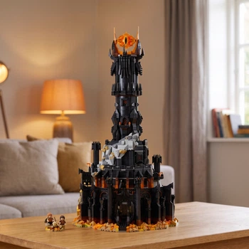 Конструктор The Lord of the Rings: Barad-dur, Володар перстнів Барад-дур, 5471 деталь