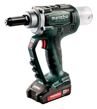Акумуляторний заклепувальний пістолет Metabo NP 18 LTX BL 5.0