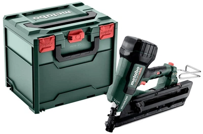 Акумуляторний цвяхозабивач Metabo NFR 18 LTX 90 BL, каркас, в MetaBox 340