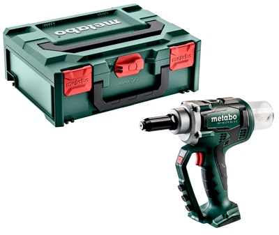 Акумуляторний заклепувальний пістолет Metabo NP 18 LTX BL 5.0 в MetaBox, каркас