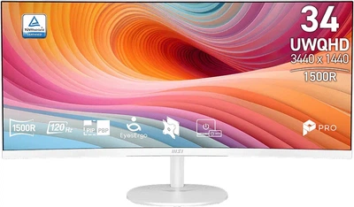 Монитор 34" MSI PRO MP341CQW E12