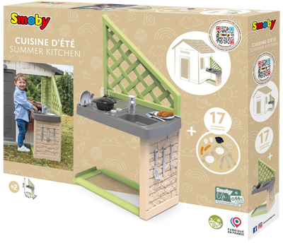 Zestaw do zabawy Smoby Life Kuchnia letnia z akcesoriami (7600810926WEB) (3032160112290)