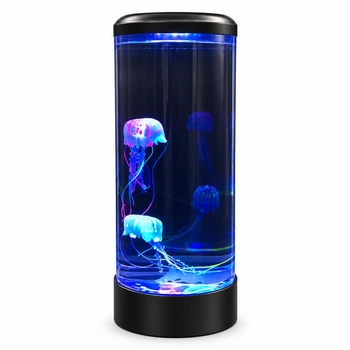 Ночник аквариум медузы 29 см. Jellyfish Night Lamp