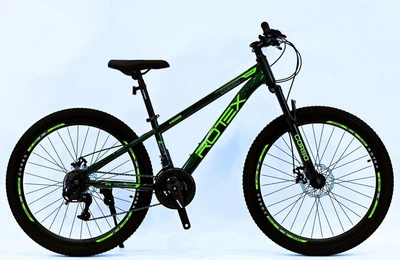 Велосипед Спортивный 26 дюймов Corso ROTEX RX-316 оборудование LTWOO A2 стальная рама 13 дюймов 21 скорость. Black and Green (189625)