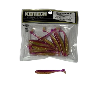 Силикон Keitech Easy Shiner 2" EA#23 mystic chartreuse (12 шт/уп),1551.15.82