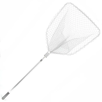 Подсак Breeze HY-280170-QP пятиконечная цельная голова 80 см, кордовая сетка, круглая алюминиевая ру,30.30.21440