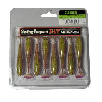 Силікон Keitech Swing Impact Fat 2.8" EA#18 mystic lime chart (8 шт/уп),1551.13.44