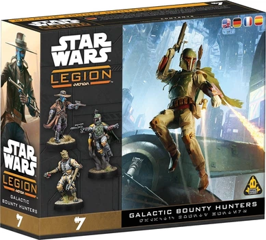 Доповнення до настільної гри Star Wars Legion 2.0: Galactic Bounty Hunters (англійська версія) (841333134631)