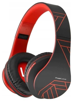 Słuchawki PowerLocus P2 Black/Red (5060726255035)