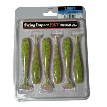 Силикон Keitech Swing Impact Fat 3.8" EA#16 cotton candy blue f (6 шт/уп),1551.12.60