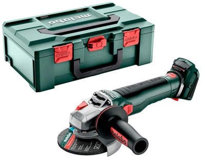 Акумуляторна кутова шліфмашина Metabo WB 18 LT BL 11-125 Q, каркас в MetaBox 165 L