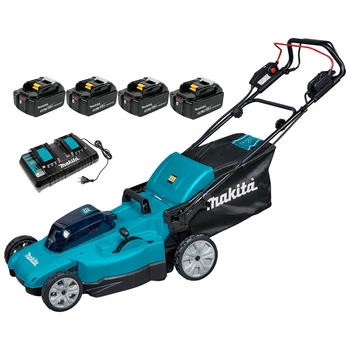 Акумуляторна самохідна газонокосарка Makita DLM539PT4, 4x5.0Ah, з/п DC18RD