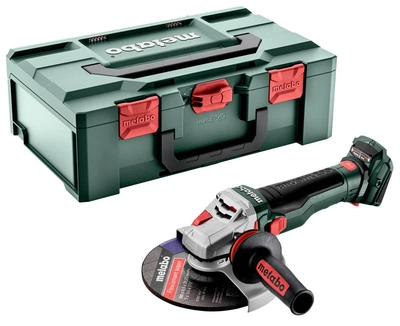 Акумуляторна кутова шліфмашина Metabo WB 18 LTX BL 15-180 Quick, каркас в MetaBOX 165 L