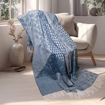 Покривало SoundSleep 151529 140х200 см бавовна синій
