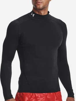 Компресионная Кофта с Воротником Under Armour HG Comp Mock LS(1369606-001) XL Чорний