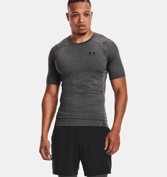Компресионная Футболка Under Armour Hg Armour Comp Ss (1361518-090) M Сірий