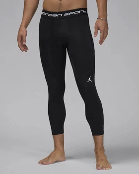 Компресійні Штани Jordan Sport Men's Dri-FIT 3/4-Length Tights(FV8634-010 ) S Чорний