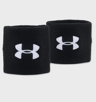 Пов'язки (напульсники) на руку Under Armour Performance Wristbands(1276991-001) MISC Чорний