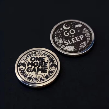 Сувенирная монета Коин для принятия решений Gamer Decision Coin