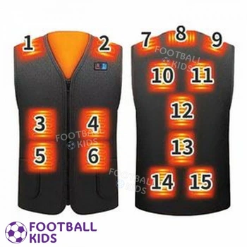Жилет з підігрівом Heated Thermal Underwear Winter 15 зон із кашеміром від Power Bank USB M (3391-4)