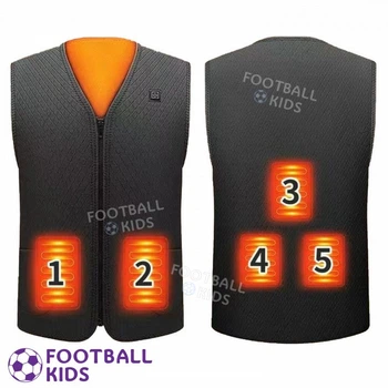 Жилет з підігрівом Heated Thermal Underwear Winter 6 зон із кашеміром від Power Bank USB S (3388-4)
