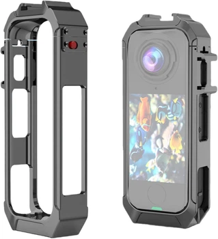 Защитная рамка-клетка для Insta360 X4 Air из алюминиевого сплава (001)