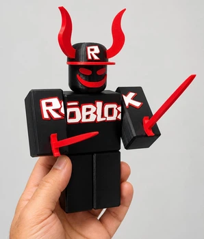 Роблокс Гость 666 Брейнрот коллекционная фигурка игрушка-конструктор 23x14x13 см