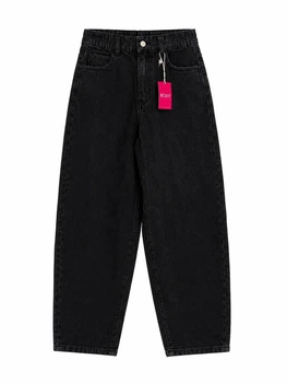 Джинсы для девочки Roxy MOM aw25jspdjd502 140 см (9-10 лет) Черные