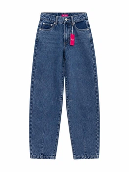 Джинсы для девочки Roxy MOM aw25jspdjd500 152 см (11-12 лет) Синие