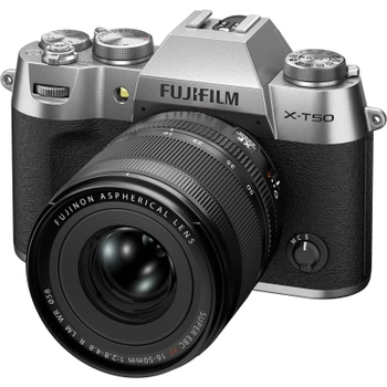 Цифровий фотоапарат Fujifilm X-T50 + XF16-50mmF2.8-4.8 R LM WR Kit Silver (16828569)