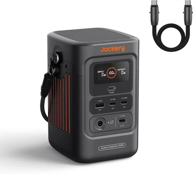 Повербанк Jackery Explorer 240D (80000mAh) 256Wh 200W LiFePO4 (JE-240B)