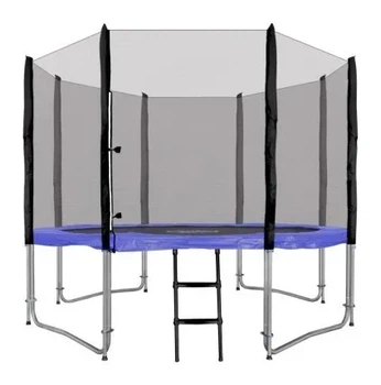 Батут SkyRamiz з зовнішньою сіткою 10 футів 305 см чорно-синій (ISL_TRAMP.10FT.NIE)