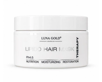 Липидная маска для восстановления волос LUNA GOLD Lipido Therapy 250 мл