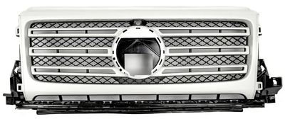 Решітка радіатора біла OEM для Mercedes G сlass W463 2018-2024 рр