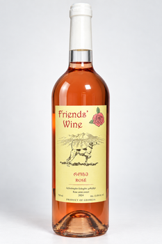 Вино Friends' wine - Розе, рожеве, напівсолодке, 0,75