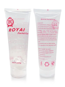 Гель для микротоковой терапии токопроводящий для лица Royal Facial Gel аппаратный контактный 300 Ml для аппаратной косметологии микротоков ультразвука RF лифтинга EMS массажера увлажняющий профессиональный