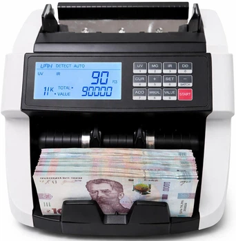 Счетчик Денег COUNTER CASH NEO AXIOM Сортировщик Купюр с Детекцией и режимом Фасовки Банкнот