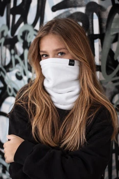 Дитячий Флісовий Баф Для Дівчинки Without Frost White