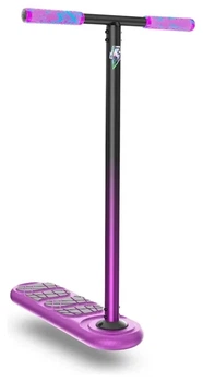 Трюкової самокат-тренажер Indo Kickstart Trampoline Scooter 670 mm - Black (Трюкової самокат-тренажер Indo Kickstart Voltage Trampoline Scooter 670 mm - Purple)
