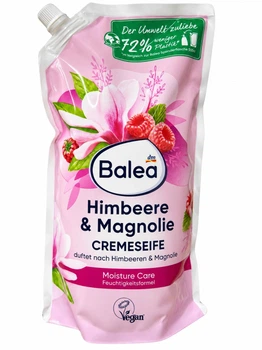 Крем-мило рідке Balea Himbeere & Magnolie Малина та Магнолія, запаска, 850 мл