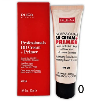 Тональный крем Pupa ВВ Cream + Primer Tone-Cream для комбинированной и жирной кожи 002 - Sand 50 мл