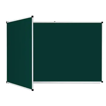 Шкільна дошка магнітна крейдова 3 поверхні 100*225 см UkrBoards (UB100x225G-3)